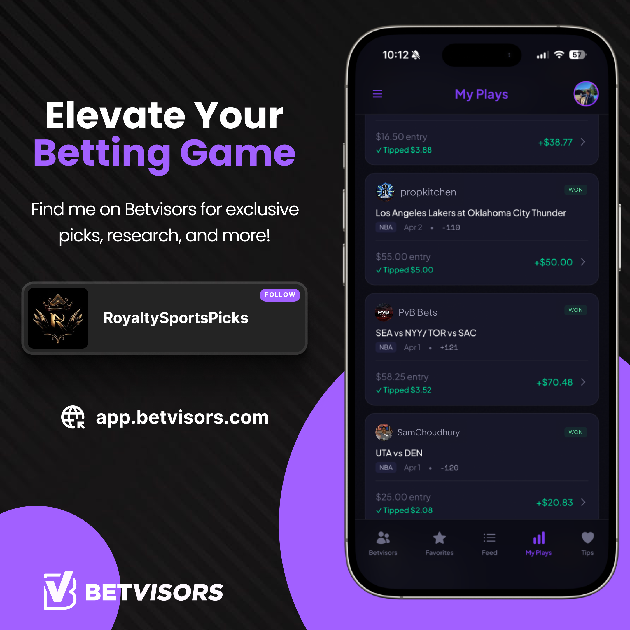 @RoyaltySportsPicks Instagram Post 2