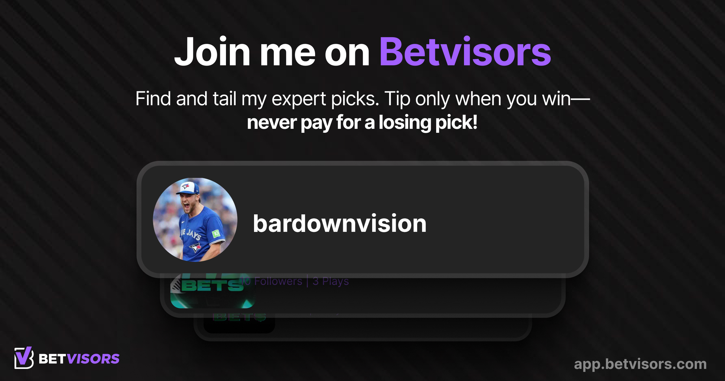 @bardownvision Signup Link Preview