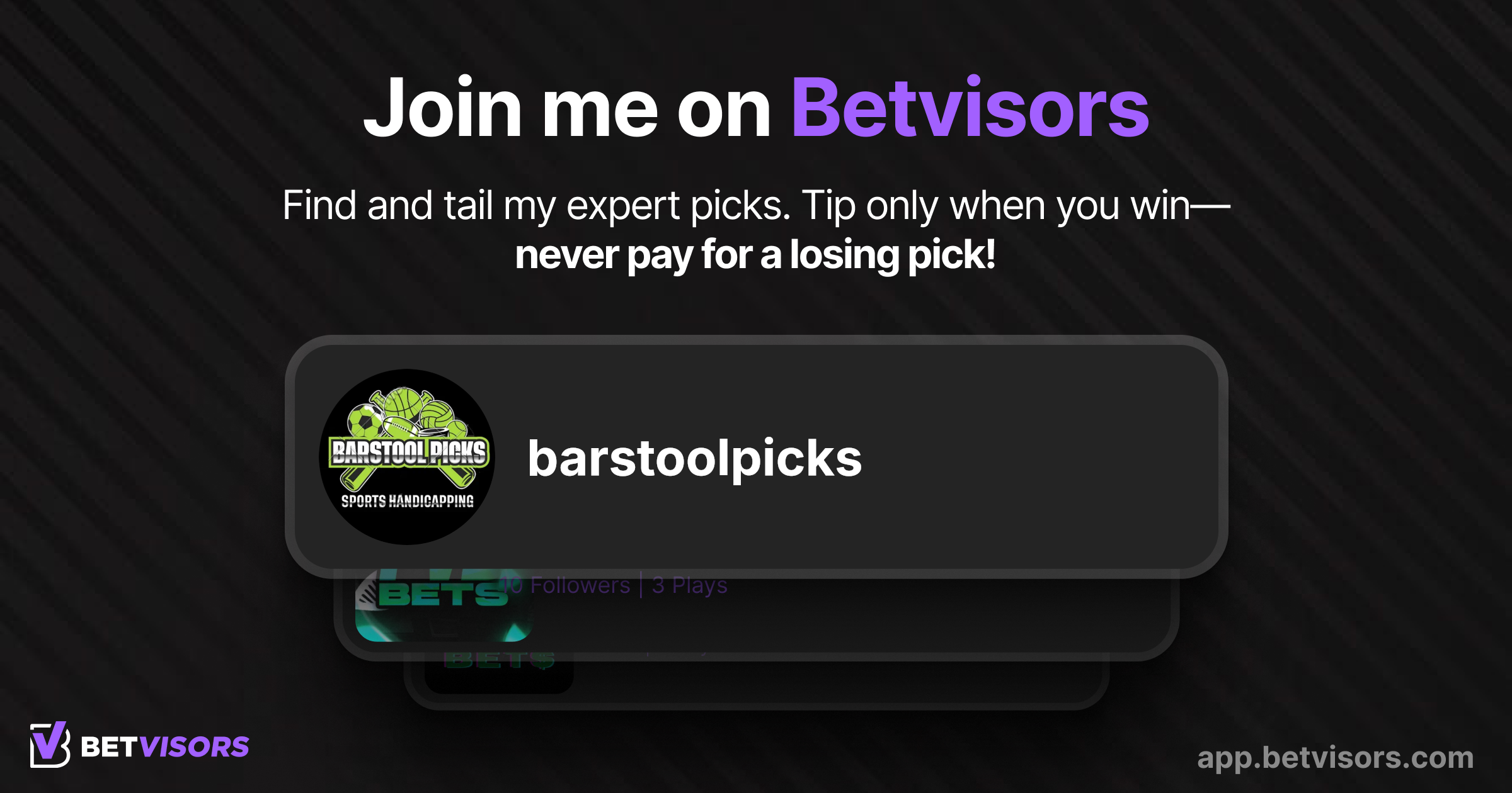 @barstoolpicks Signup Link Preview