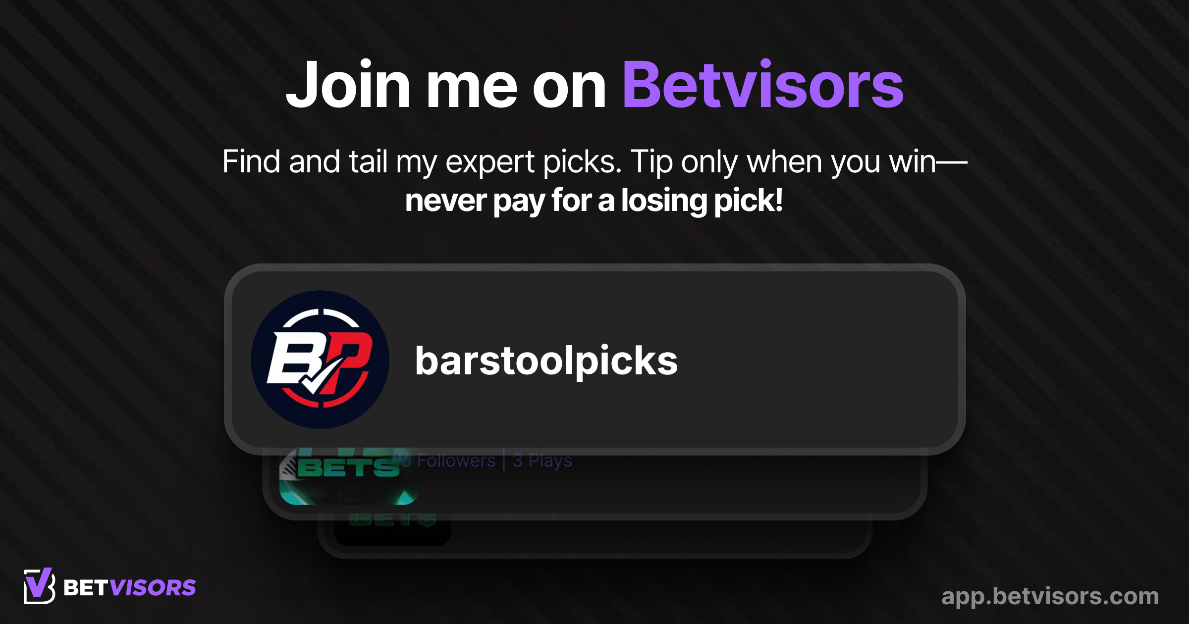 @barstoolpicks Signup Link Preview