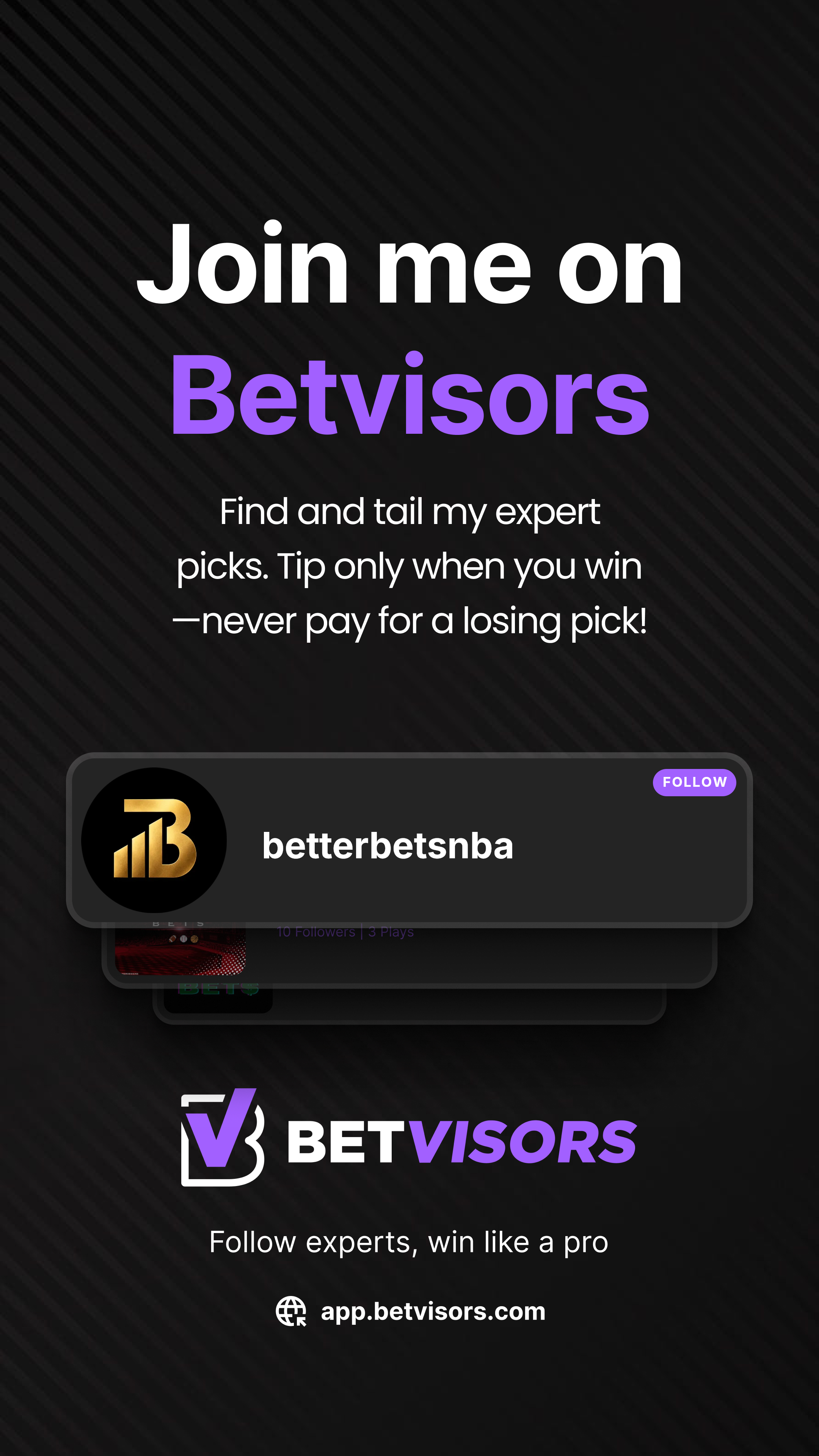@betterbetsnba Instagram / TikTok Story 1