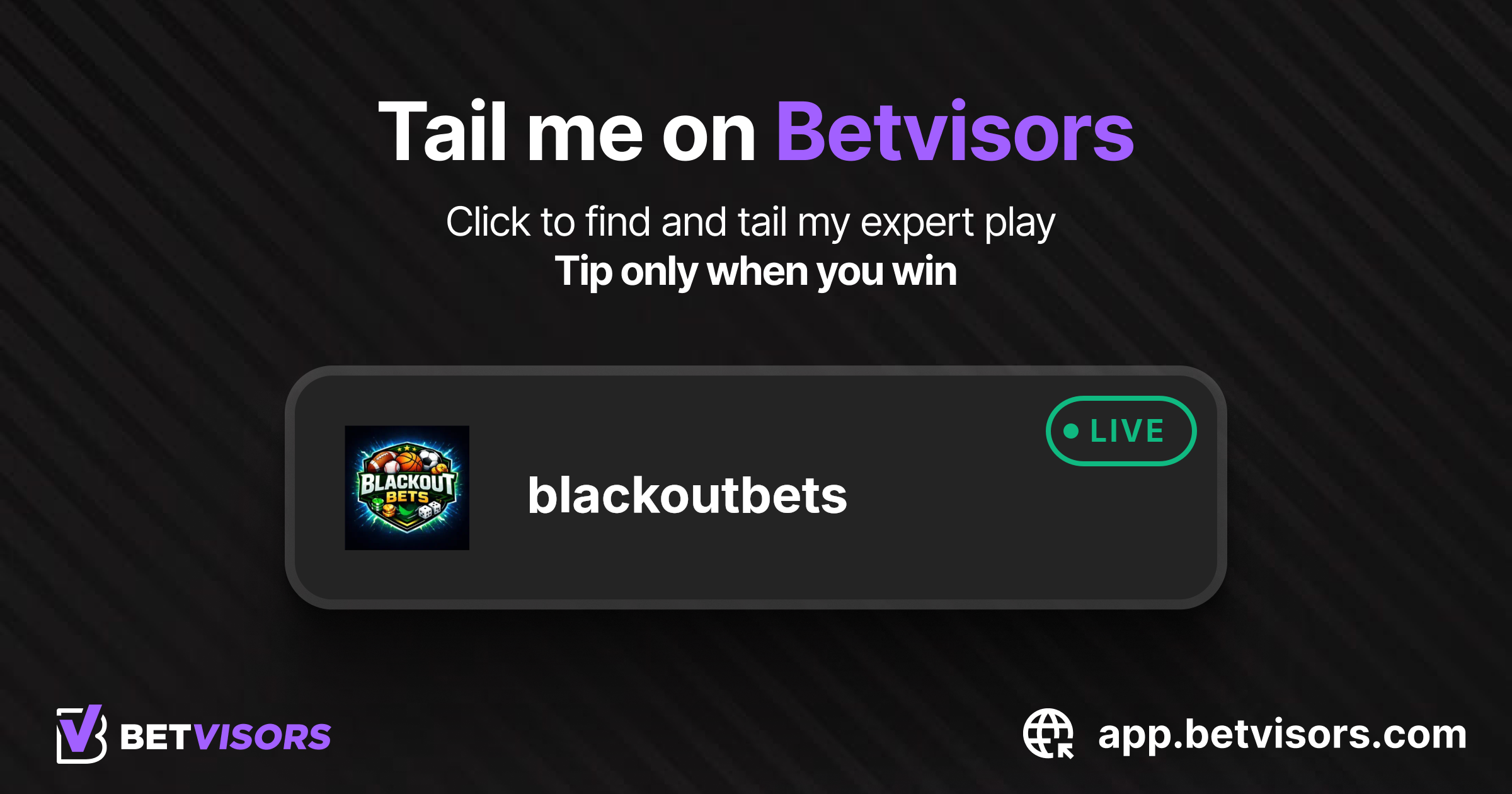 @blackoutbets Live Play Preview