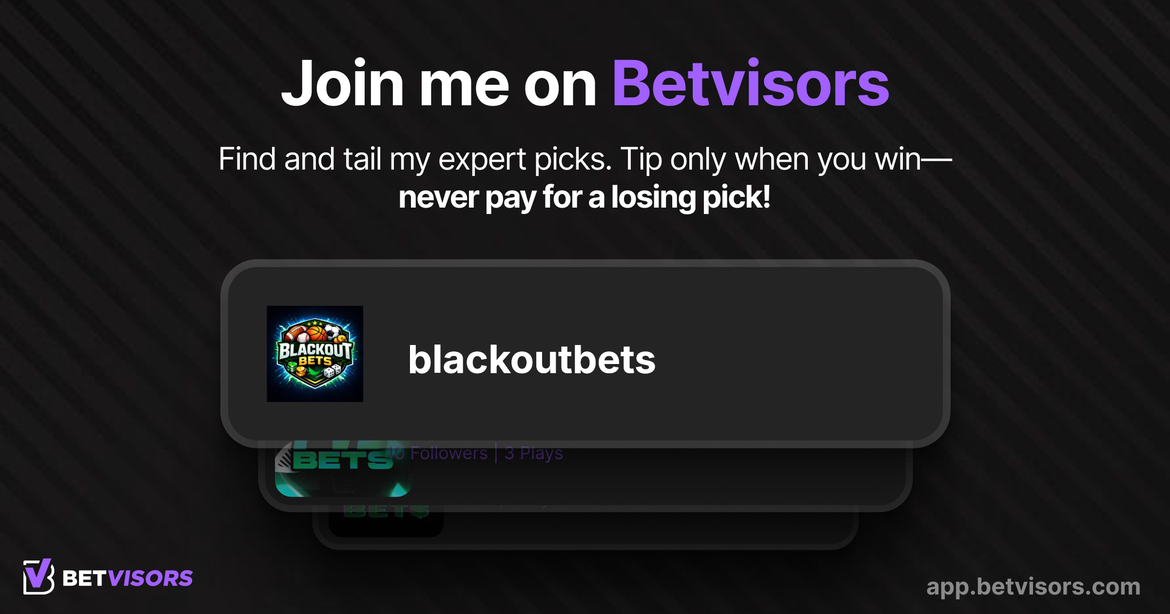 @blackoutbets Signup Link Preview