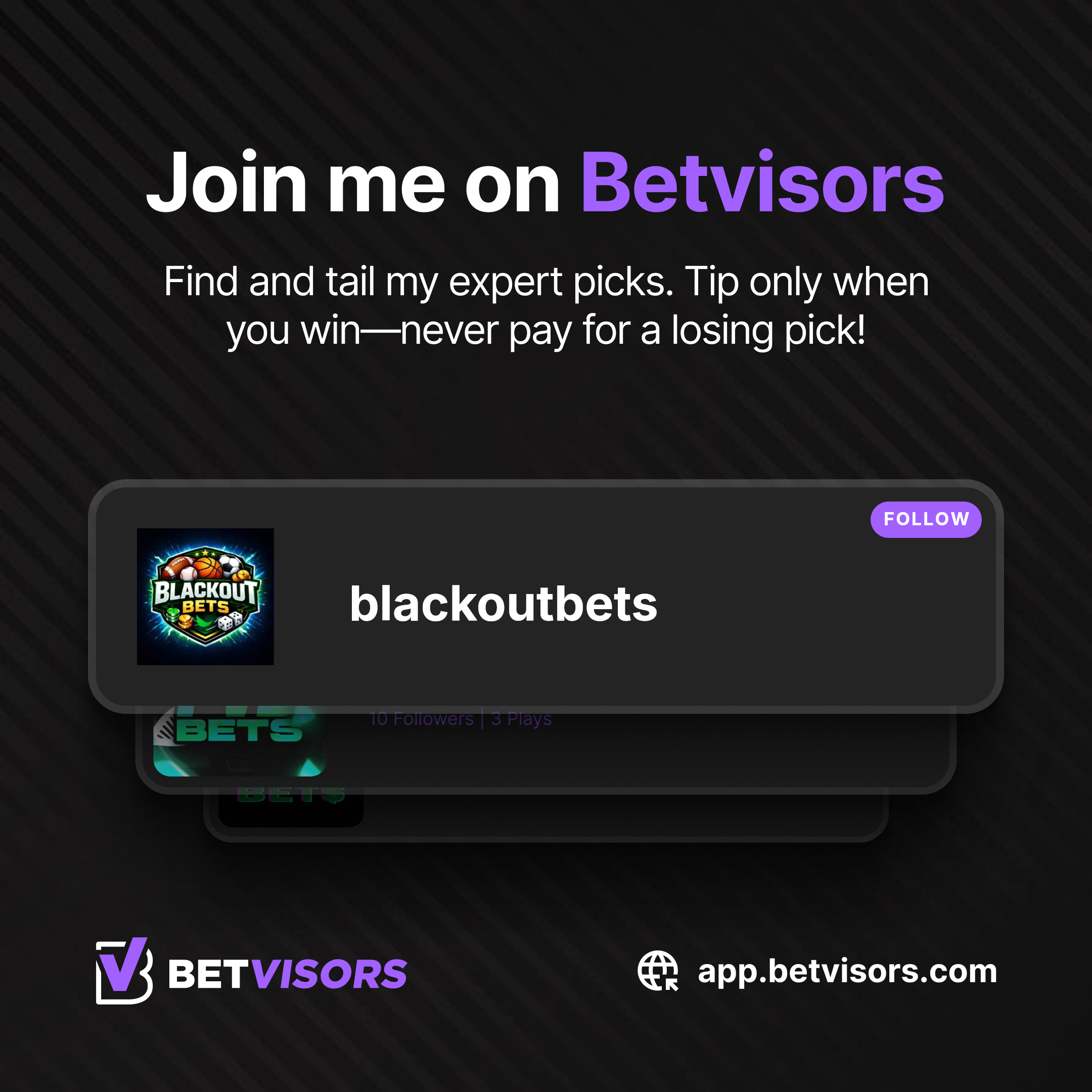 @blackoutbets Instagram Post 1