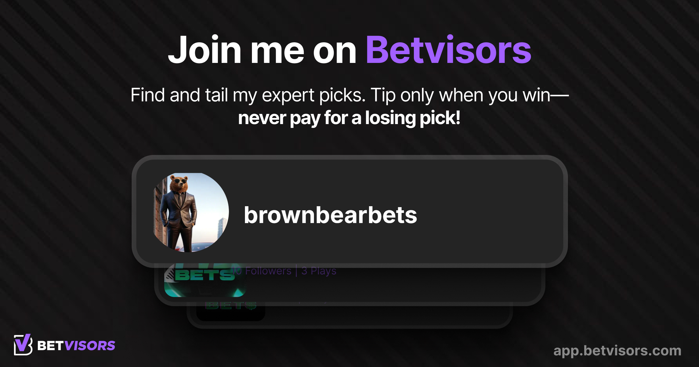 @brownbearbets Signup Link Preview