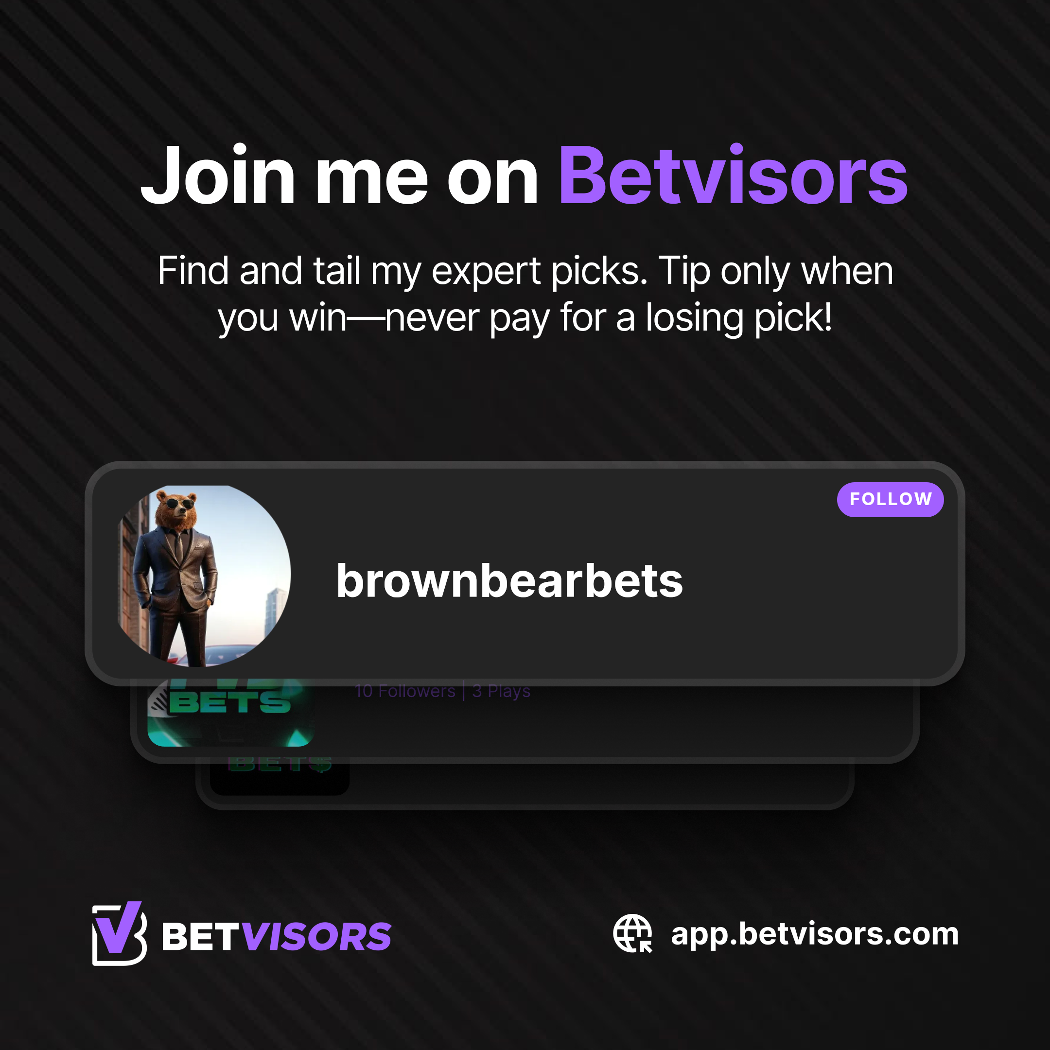 @brownbearbets Instagram Post 1