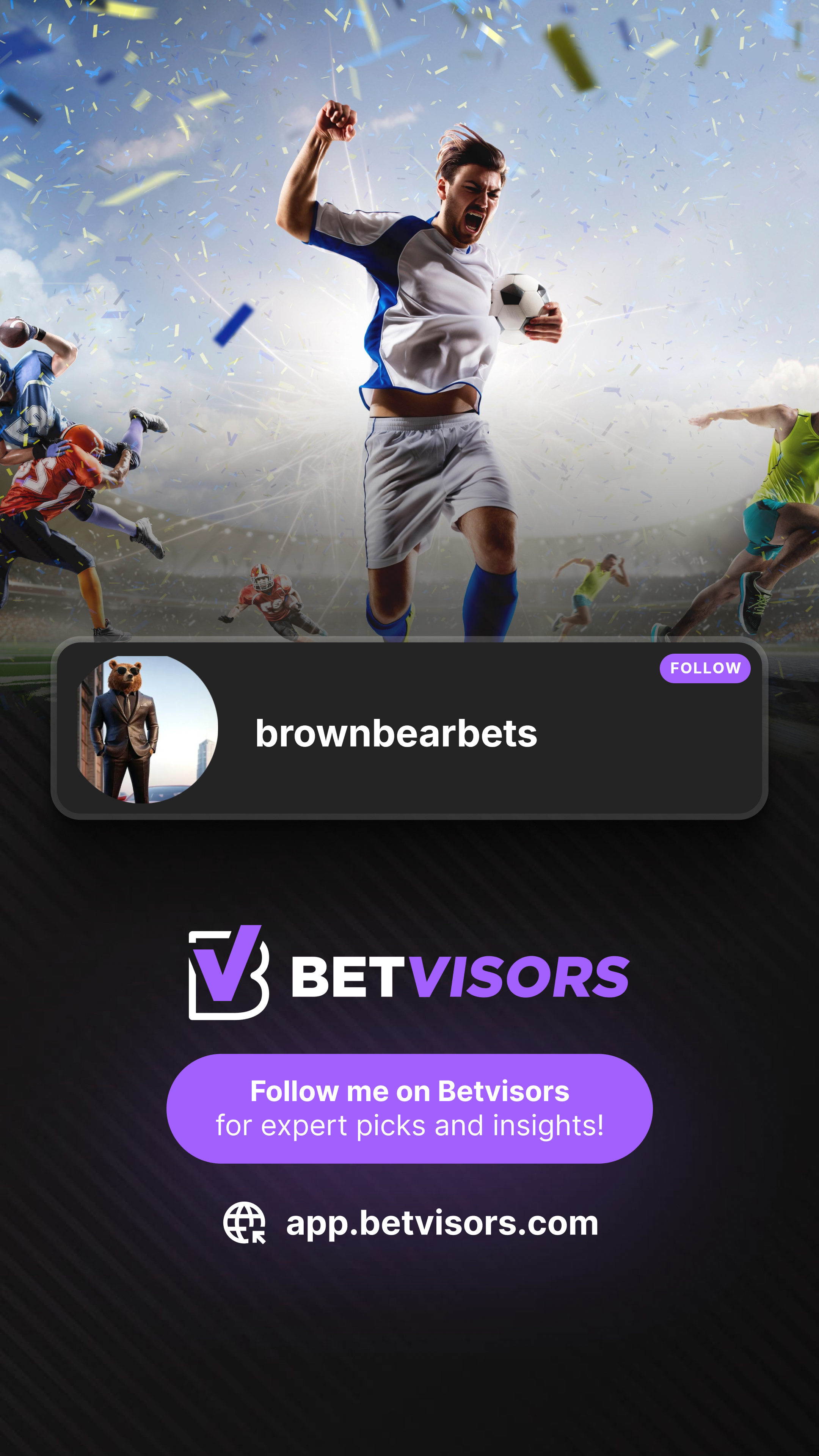 @brownbearbets Instagram / TikTok Story 3