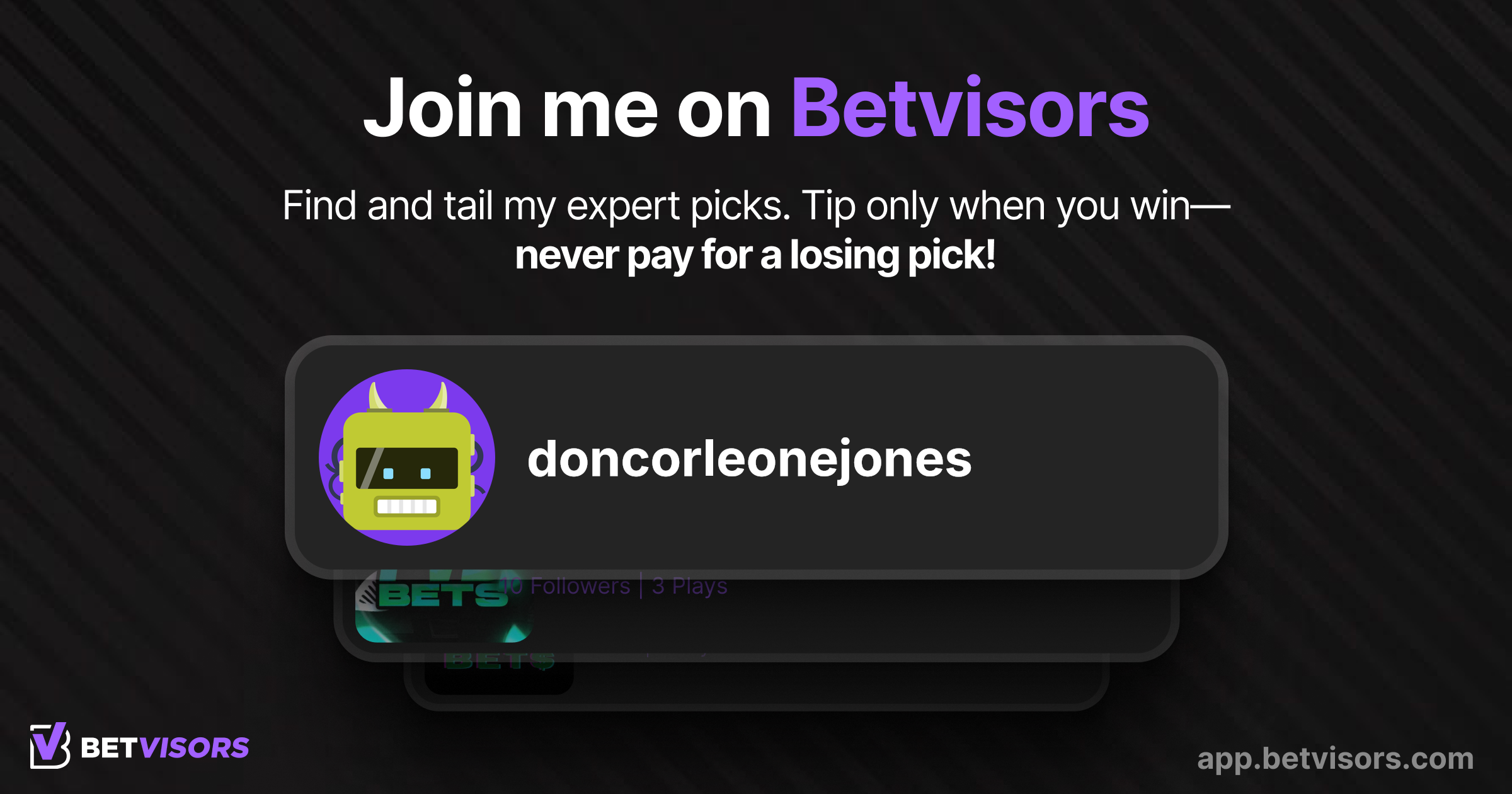 @doncorleonejones Signup Link Preview
