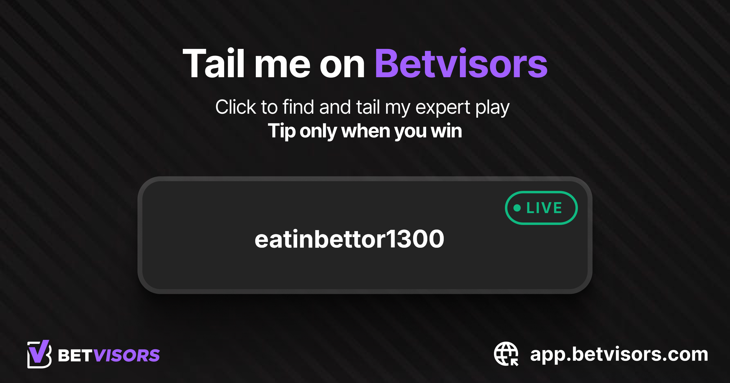 @eatinbettor1300 Live Play Preview