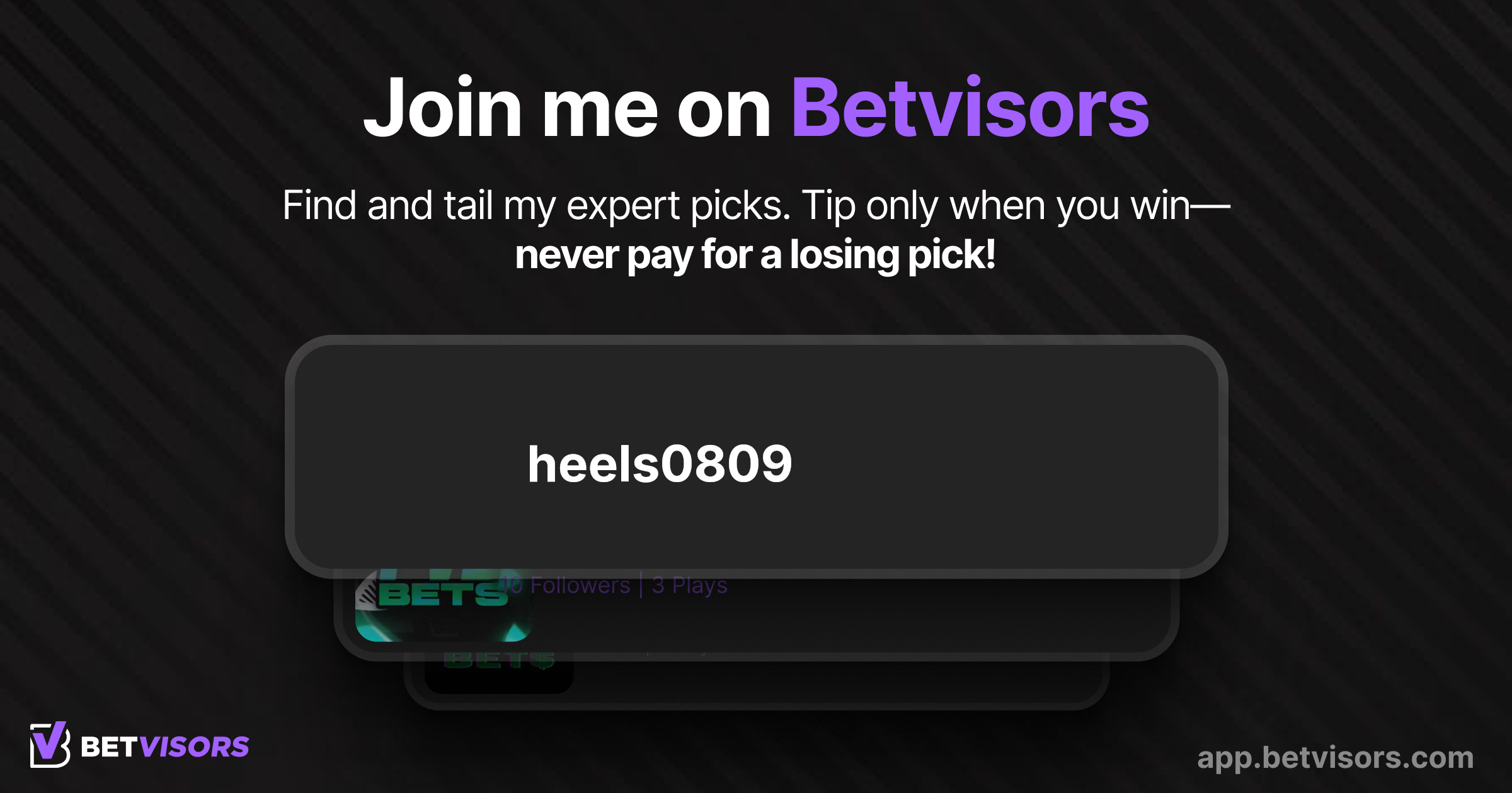 @heels0809 Signup Link Preview