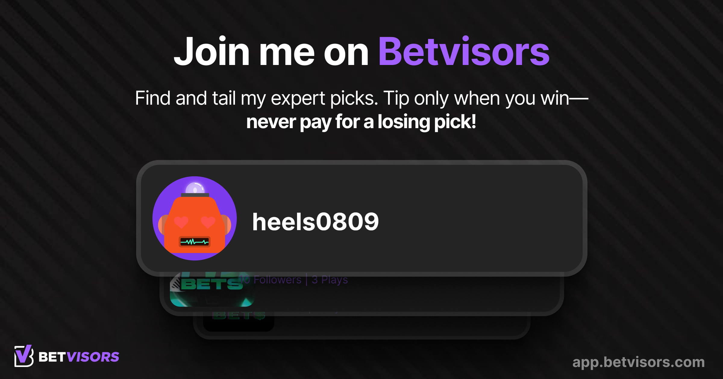 @heels0809 Signup Link Preview