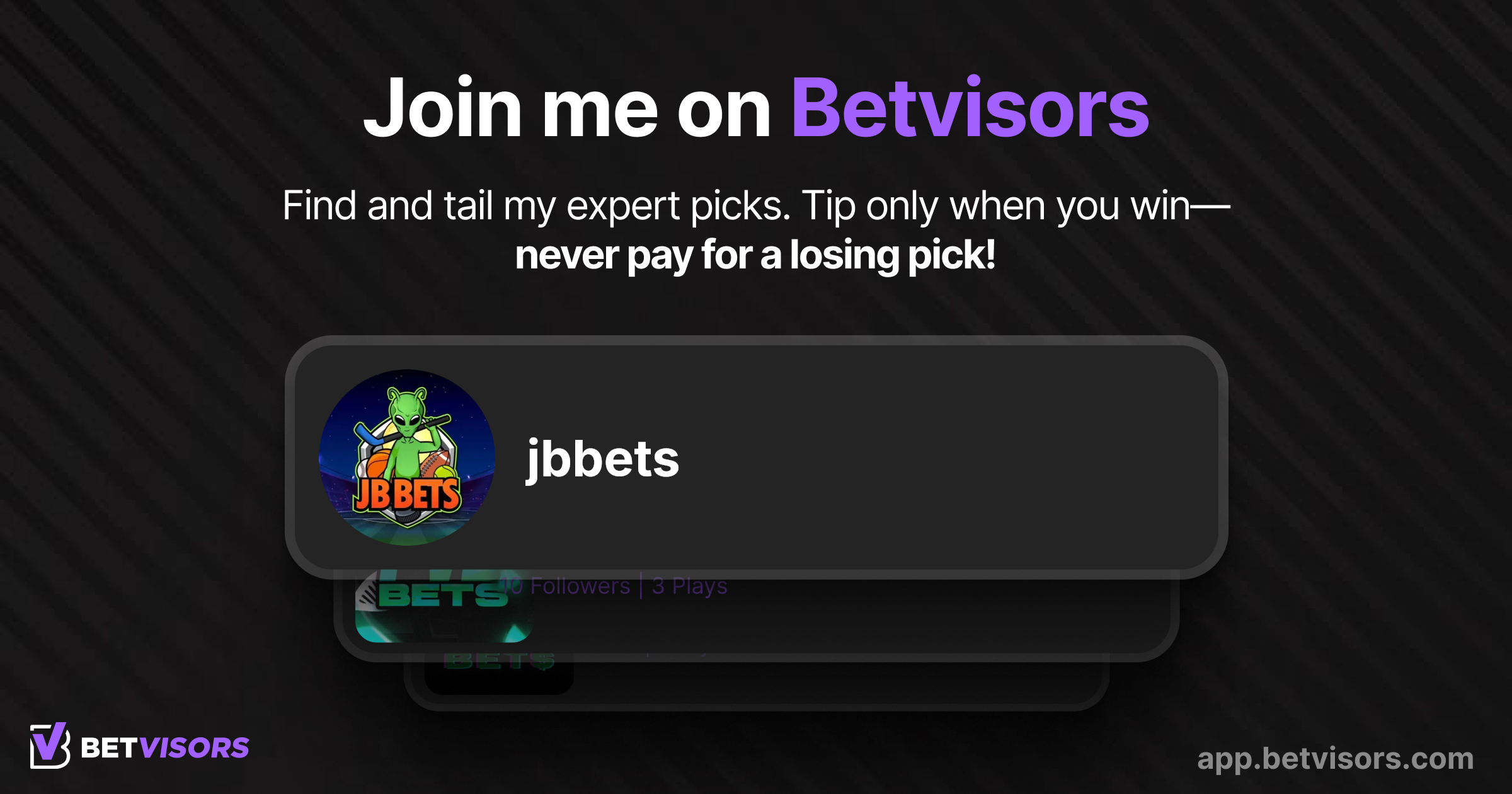 @jbbets Signup Link Preview