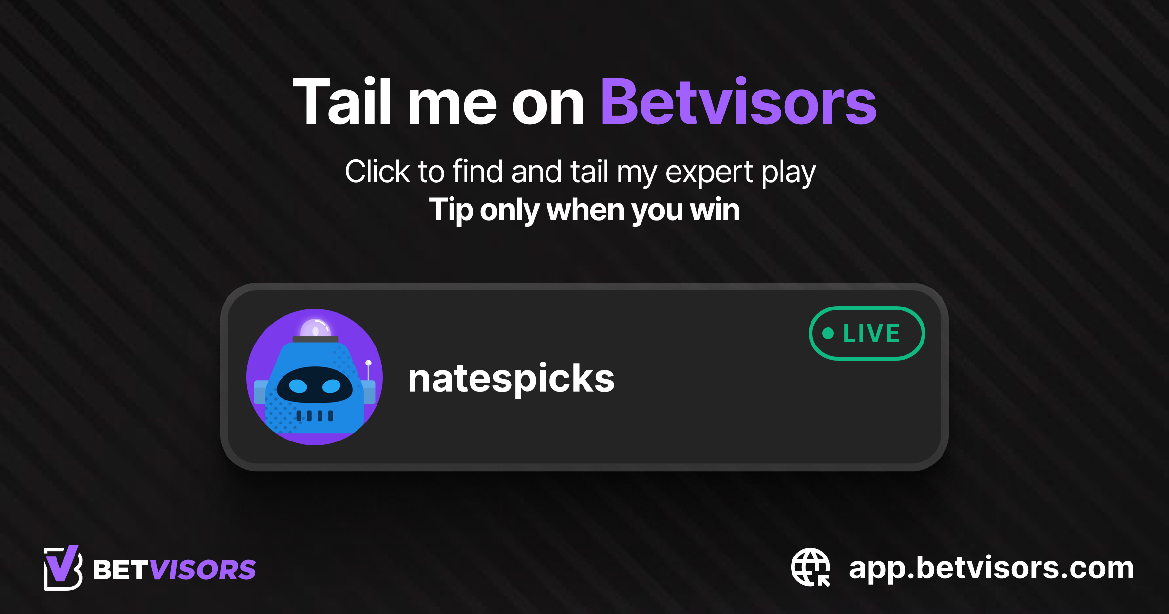 @natespicks Live Play Preview