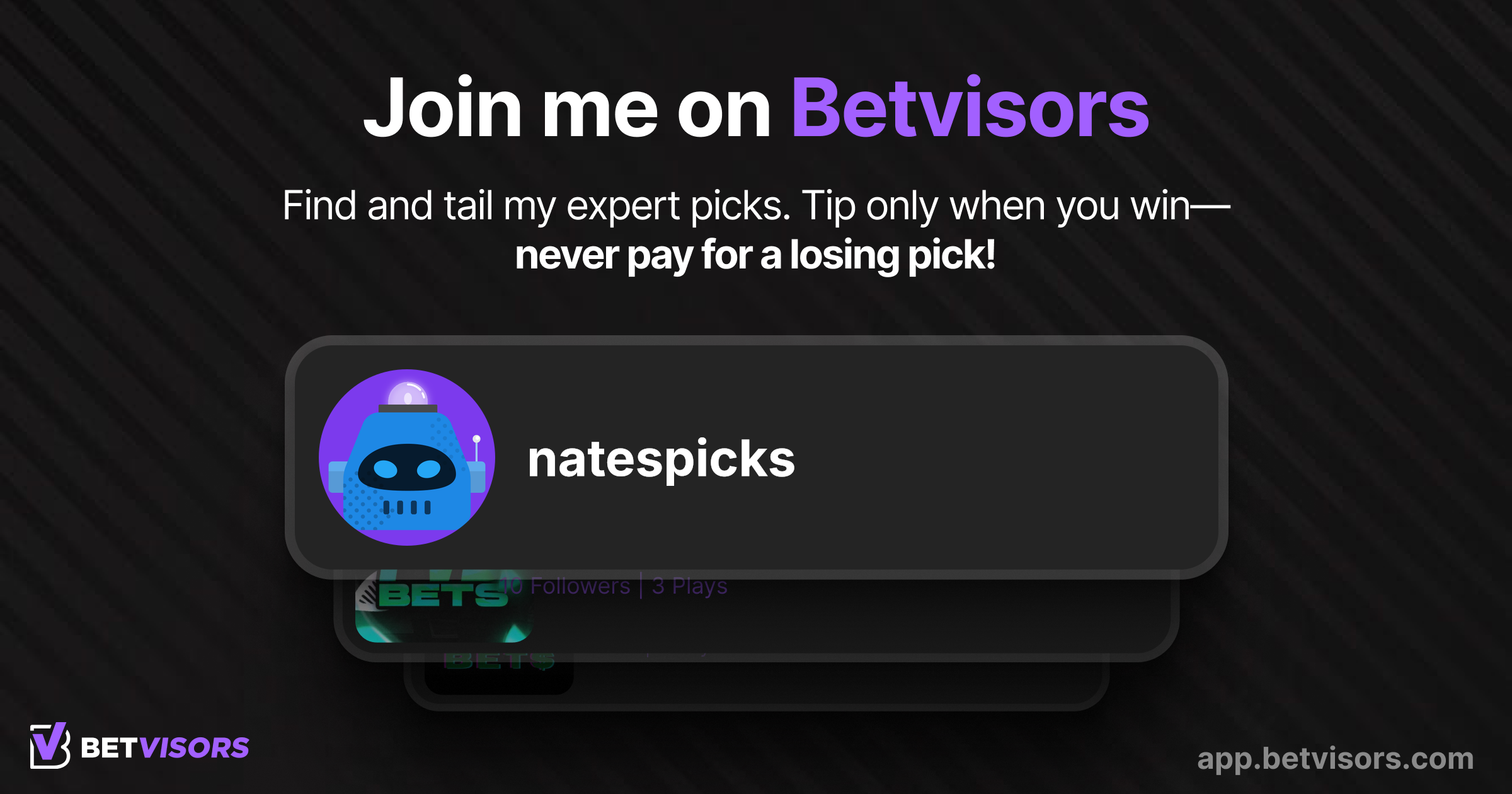@natespicks Signup Link Preview