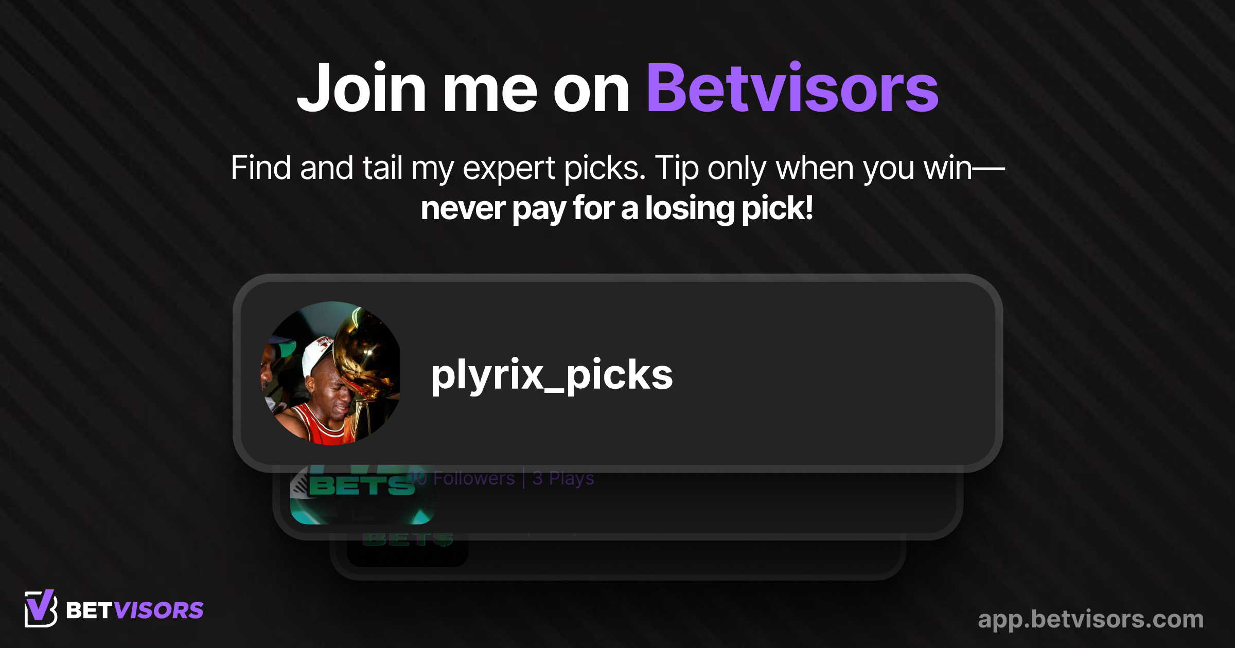 @plyrix_picks Signup Link Preview