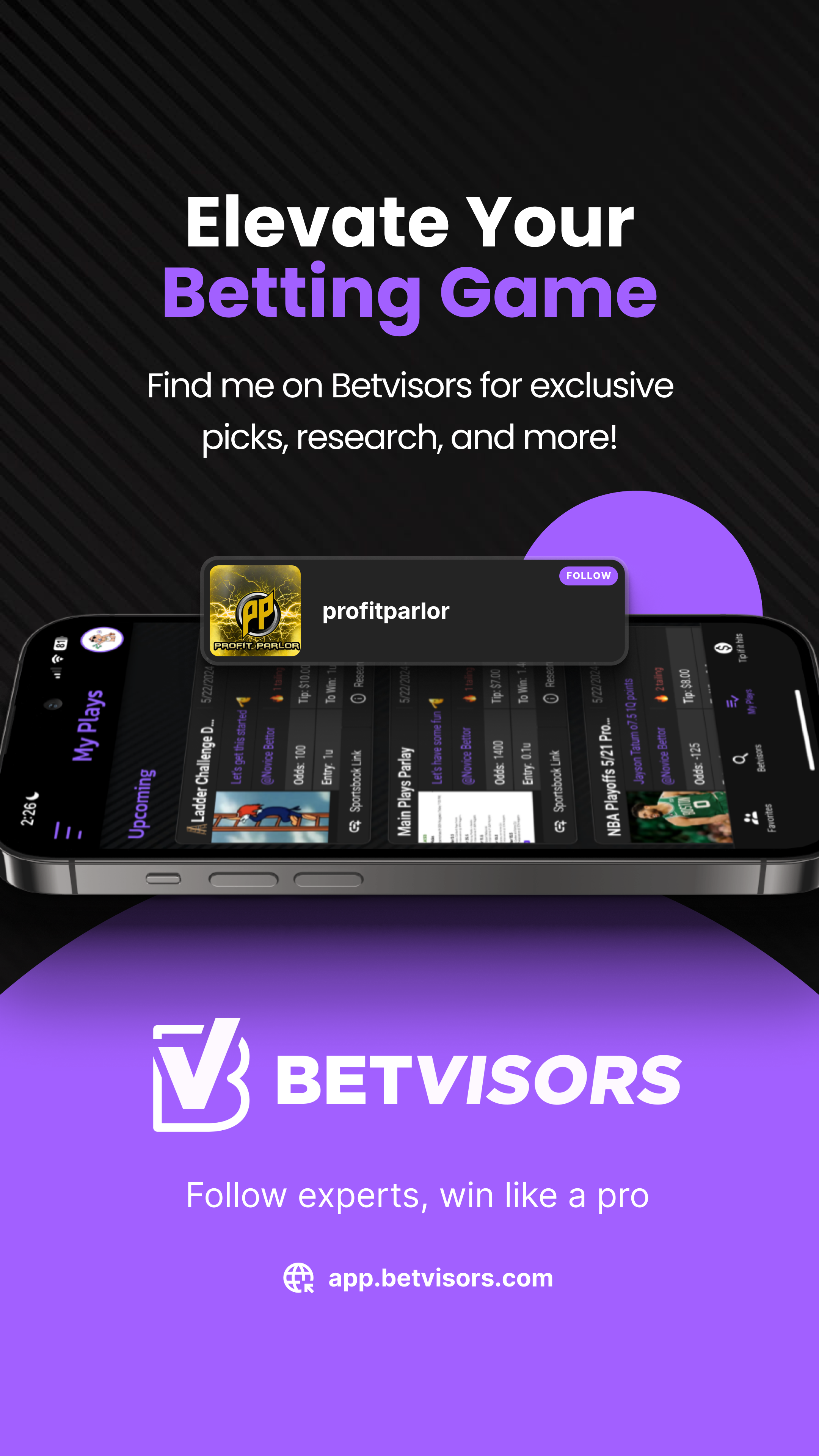 @profitparlor Instagram / TikTok Story 2