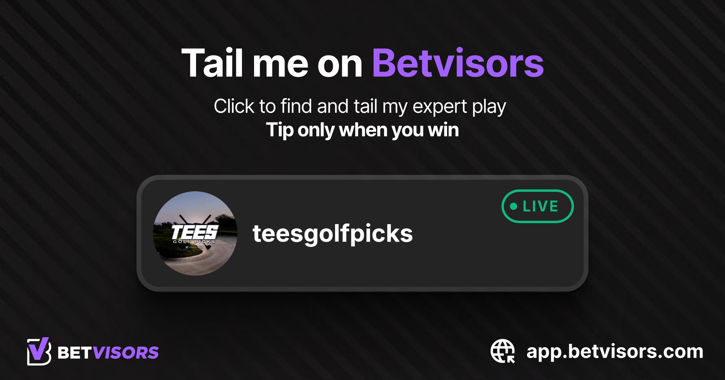 @teesgolfpicks Live Play Preview