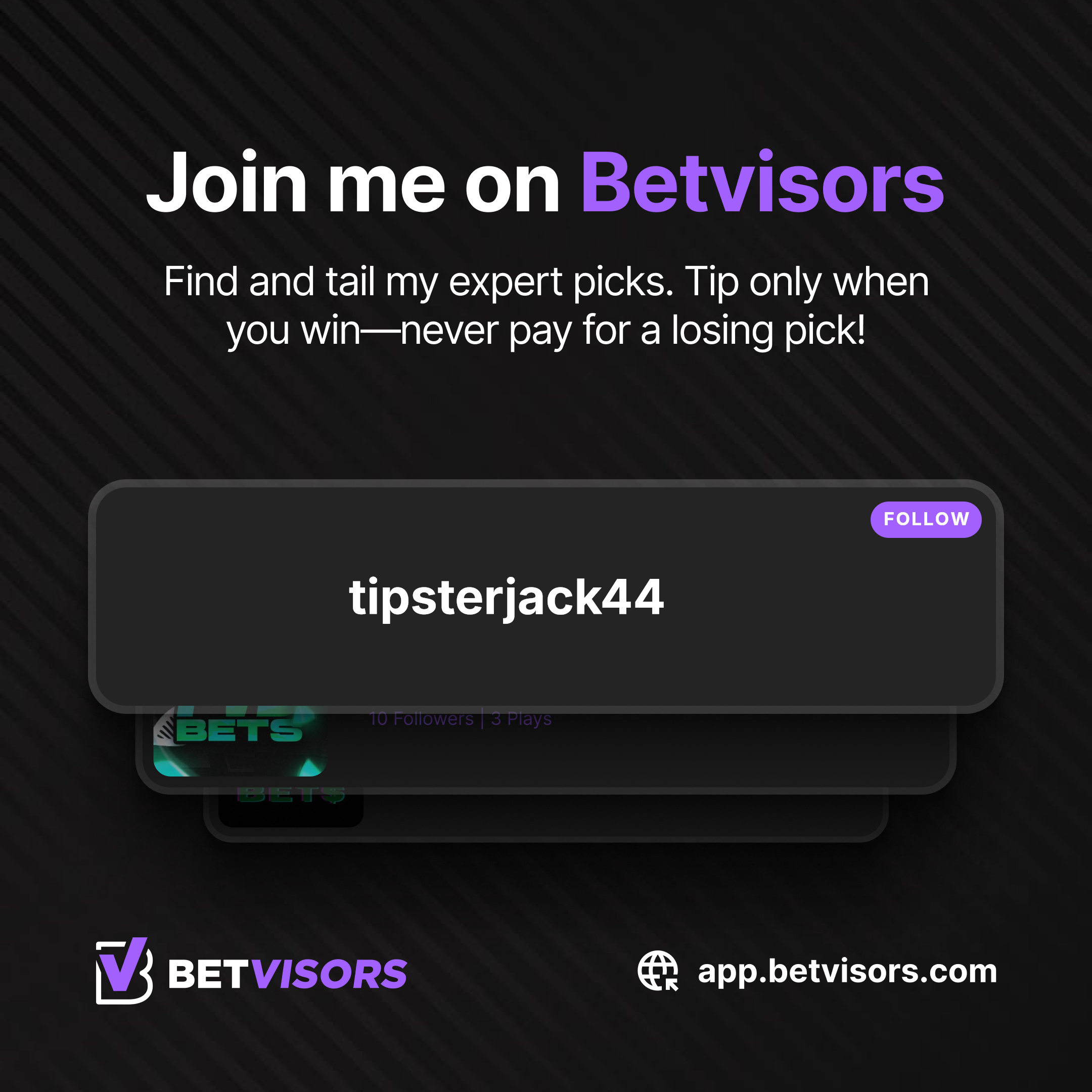 @tipsterjack44 Instagram Post 1